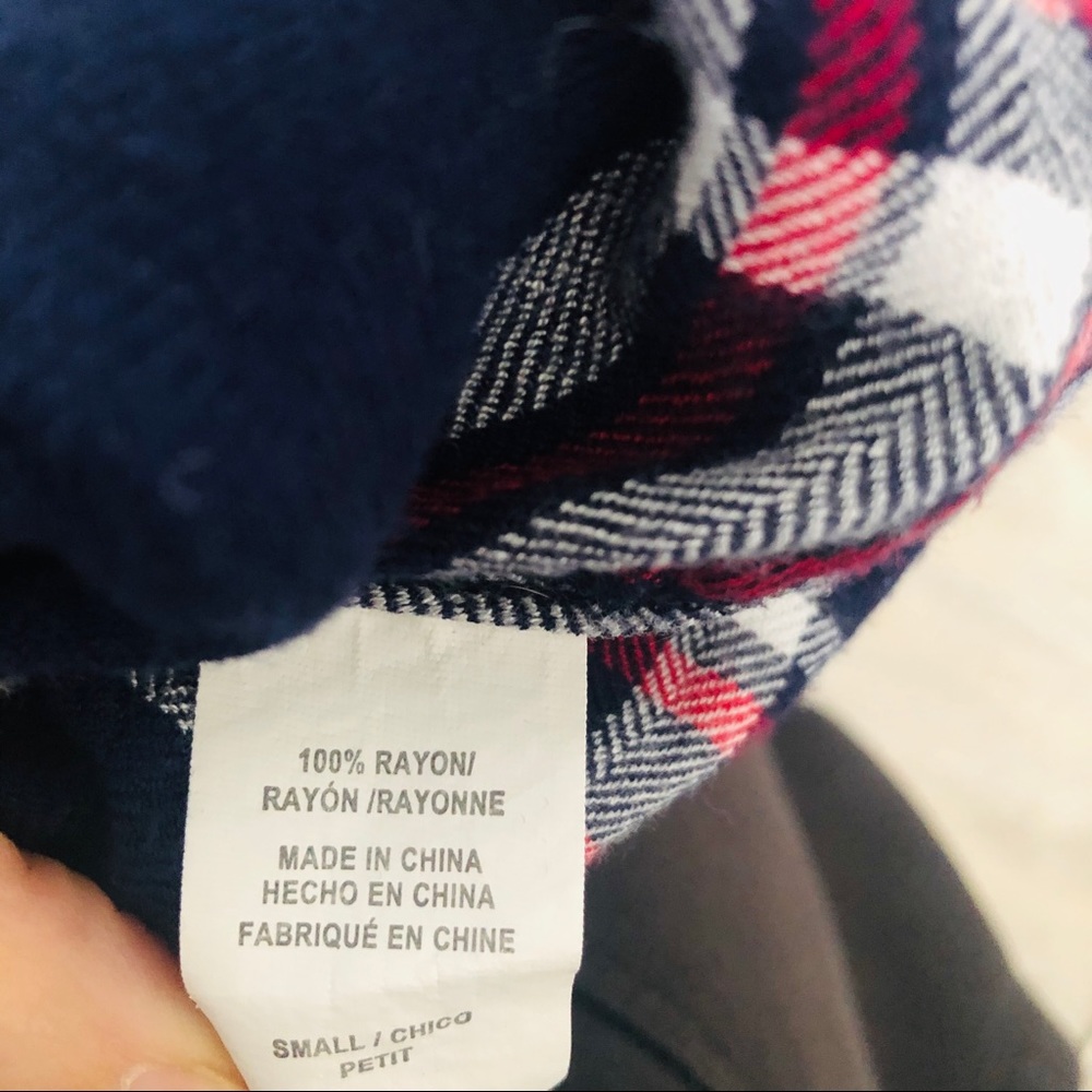 Rails Hunter Red/White/Blue Flannel - Picture 5 of 5